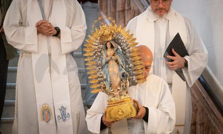 Santa Fe se prepara para la primera procesión náutica de la Virgen de Guadalupe Santa Fe se prepara para la primera procesión náutica de la Virgen de Guadalupe