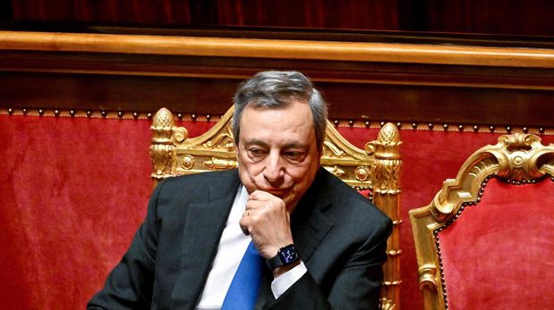 El italiano fue ovacionado en Diputados.