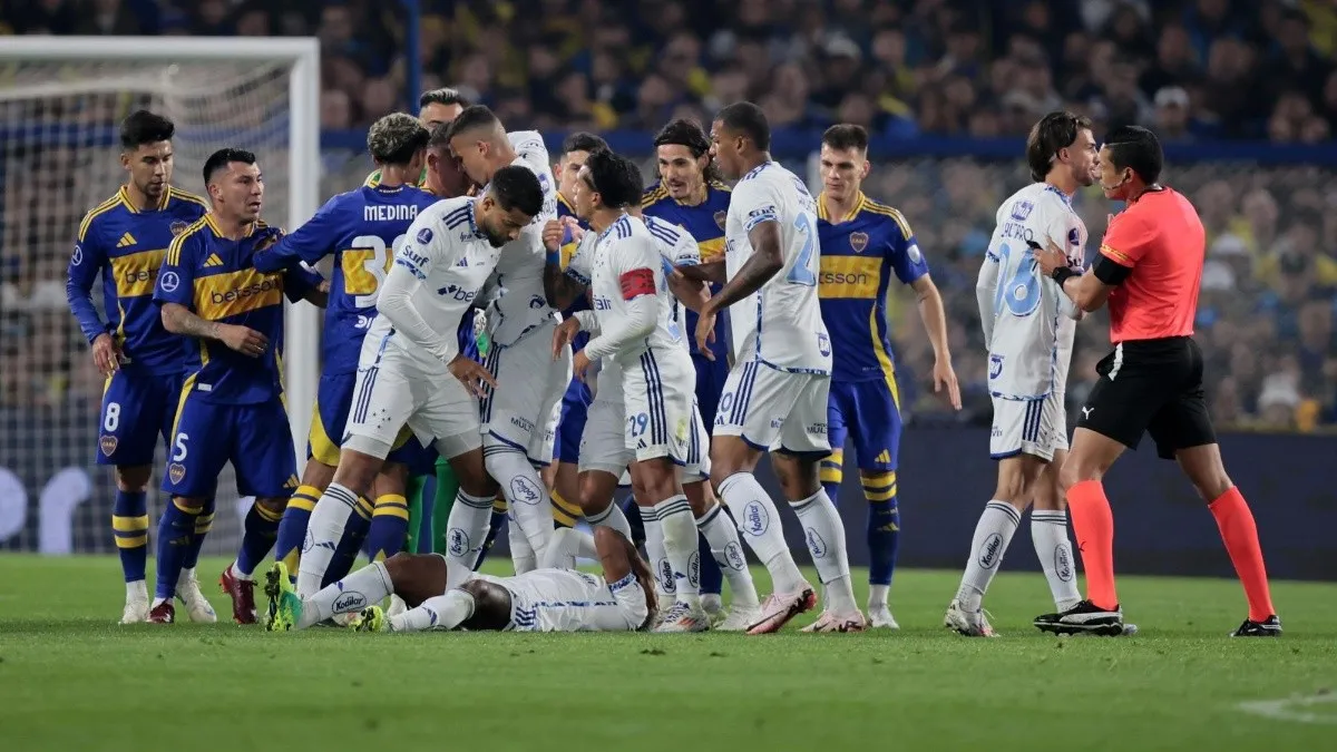 Dirigente de Cruzeiro provocó a Boca a horas de la revancha por la Copa Sudamericana
