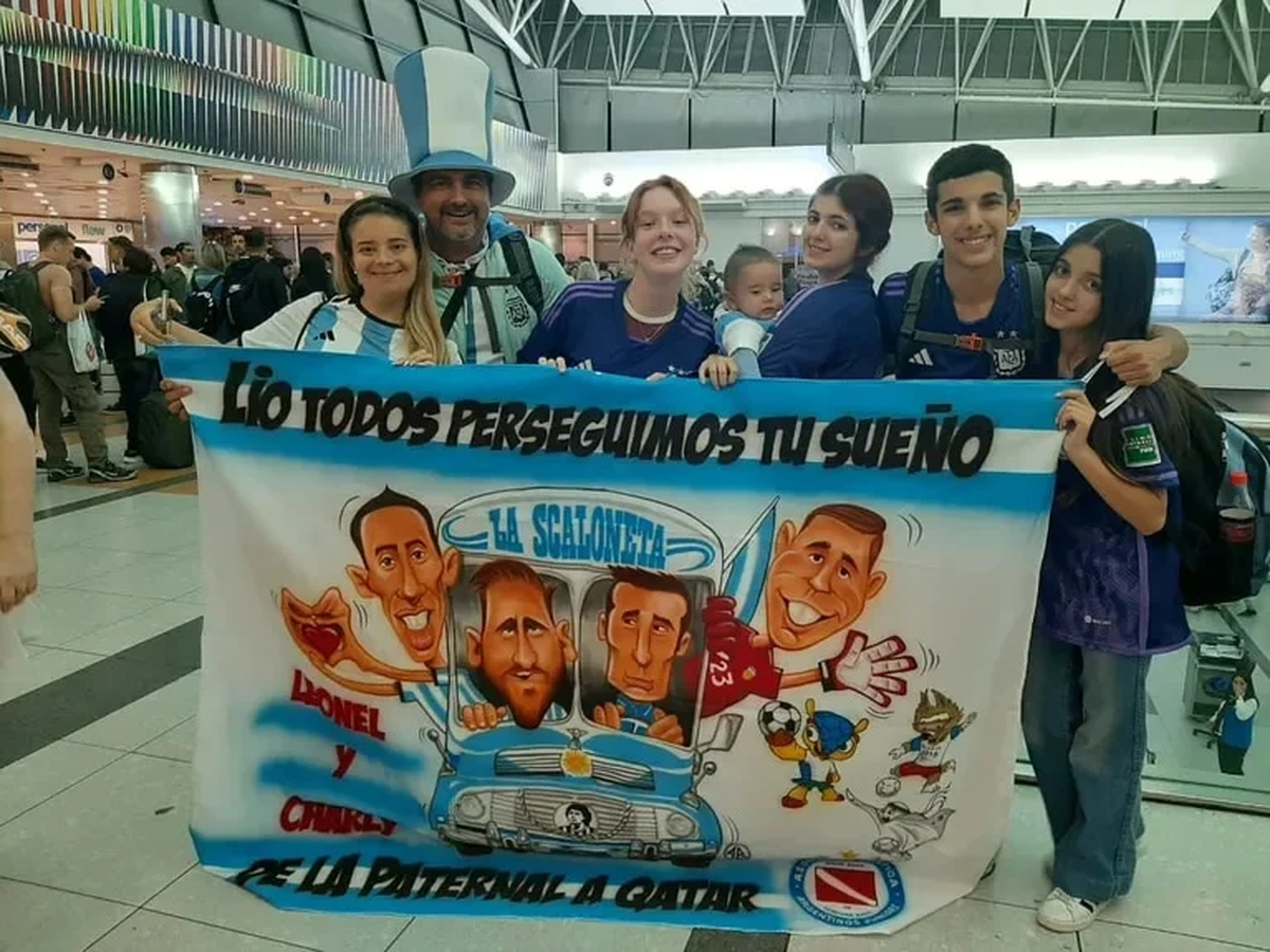 La ilusión de viajar a Qatar y ver a la selección jugar se le fue por haber cometido un increíble error. (Foto: TN)