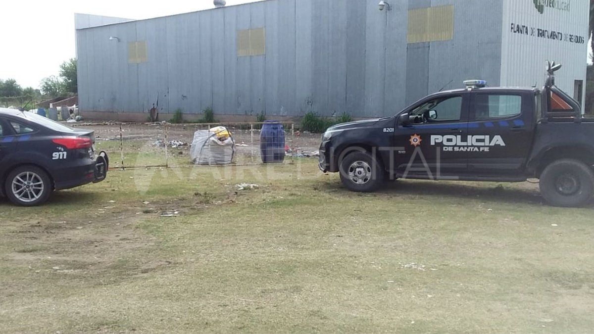 Temor. Por el hallazgo personal policial debió acudir inmediatamente y desalojar el predio.&nbsp;