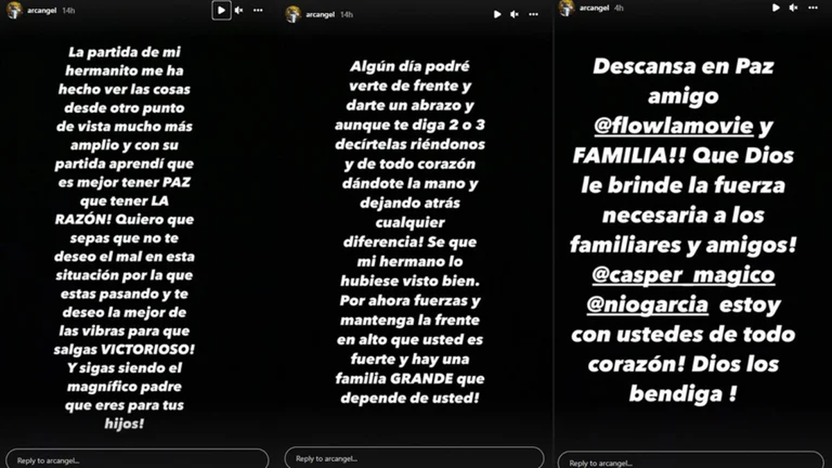 Arcangel despidi&oacute; a Flow La Movie en las redes.