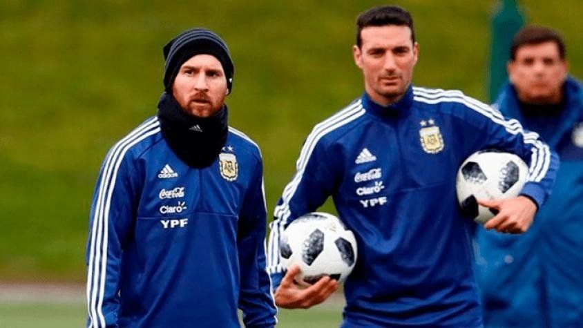 Scaloni paró un equipo con cuatro cambios