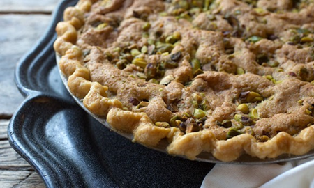 Tarta de pistachos en simples pasos con la receta de Maru Botana Tarta de pistachos en simples pasos con la receta de Maru Botana