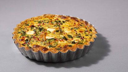 Tarta de verduras sin harina: la receta fácil y saludable que tenés que probar