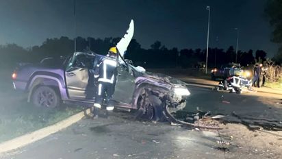 Cuatro amigos murieron en un accidente cuando volvían de una fiesta electrónica en San Vicente