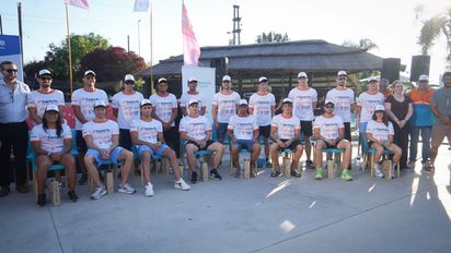 Las mejores imágenes del Sprint de la Maratón Santa Fe-Coronda en la Laguna Setúbal