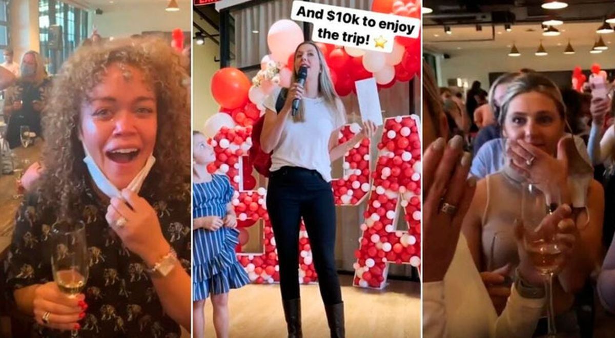 ¿La mejor jefa del mundo?: les dio dos increíbles regalos a cada uno de sus 500 empleados