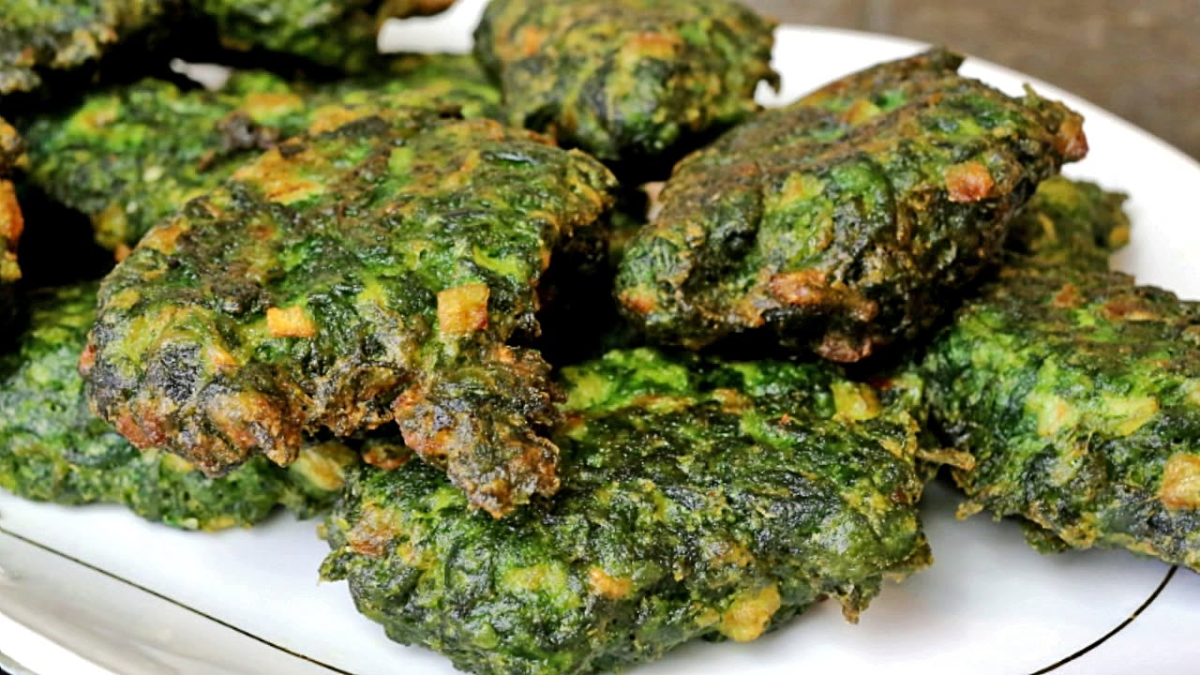 La receta fácil y rápida para hacer buñuelos de espinaca en 3 pasos