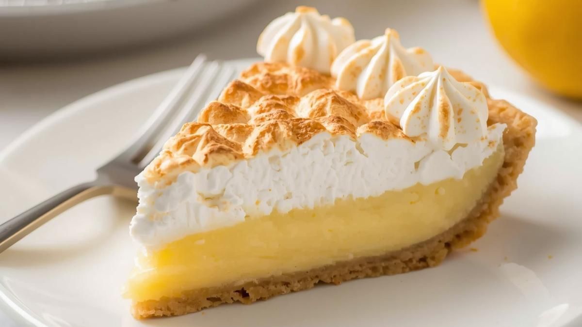 Receta de lem&oacute;n pie.