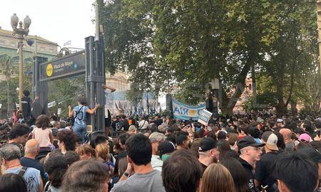 Masiva marcha en Buenos Aires por el Día de la Memoria, a 49 años del último golpe de Estado. Masiva marcha en Buenos Aires por el Día de la Memoria, a 49 años del último golpe de Estado.