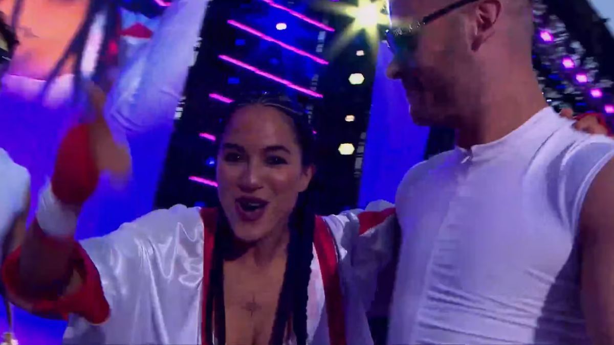 El espectacular KO de Flor Vigna en el segundo round de su combate contra una influencer colombiana. &nbsp;