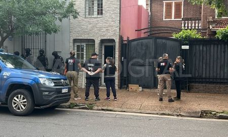 Santa Fe: allanamiento en una casa ubicada en pleno macrocentro Santa Fe: allanamiento en una casa ubicada en pleno macrocentro