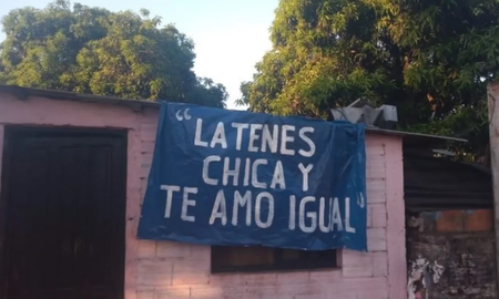 Colgó un insólito pasalle por San Valentín y se volvió viral: La tenés chica y te amo igual Colgó un insólito pasalle por San Valentín y se volvió viral: La tenés chica y te amo igual