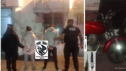 Le robaron la moto, la vio publicada en Facebook y la policía interceptó a los delincuentes
