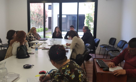 De la reunión participaron la familia de la niña, sus abogados y legisladores De la reunión participaron la familia de la niña, sus abogados y legisladores