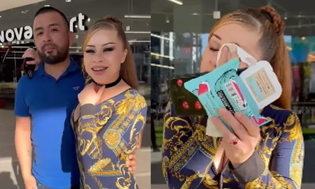 Insólito: una mujer se quitó el maquillaje frente a su novio y él la abandona Insólito: una mujer se quitó el maquillaje frente a su novio y él la abandona