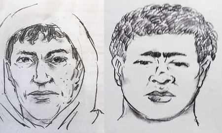 Identikit de los dos hombres asesinaron a un niño y violaron a su madre luego de interceptarlos cuando caminaban por la zona costera de Puerto Deseado, en el norte de la provincia de Santa Cruz, y un sospechoso fue detenido en las últimas horas en la ciudad de Caleta Olivia. Identikit de los dos hombres asesinaron a un niño y violaron a su madre luego de interceptarlos cuando caminaban por la zona costera de Puerto Deseado, en el norte de la provincia de Santa Cruz, y un sospechoso fue detenido en las últimas horas en la ciudad de Caleta Olivia.