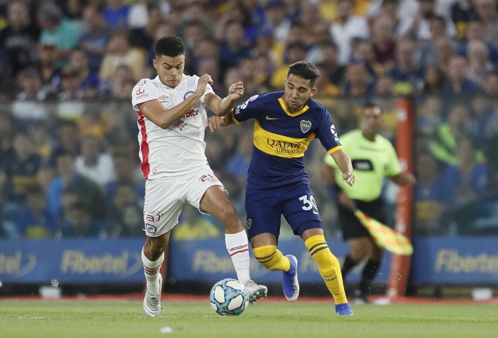 Boca y Argentinos Juniors igualaron 1 a 1 en el duelo de punteros