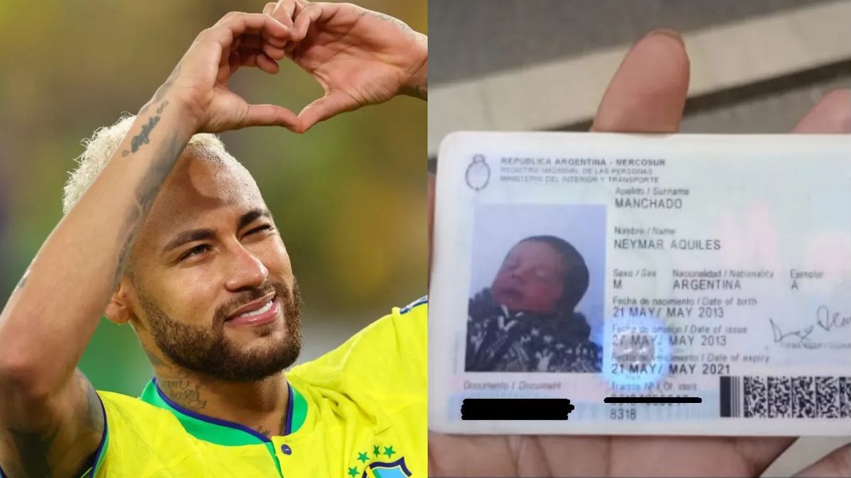 La historia del santafesino, fanático de Brasil, que llamó a sus hijos Ronaldo y Neymar.