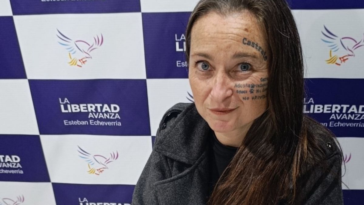 La candidata libertaria que se volvió viral por su ortografía.
