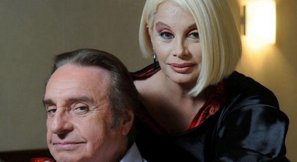 Carmen Barbieri junto a Santiago Bal. El actor murió en diciembre de 2019.