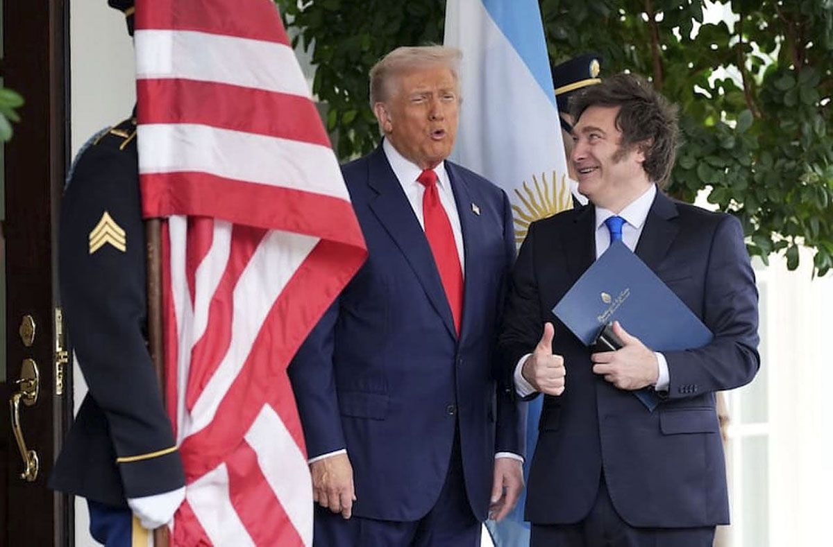 Donald Trump condicionó la ayuda a la Argentina al resultado electoral y el mercado reaccionó con fuertes caídas