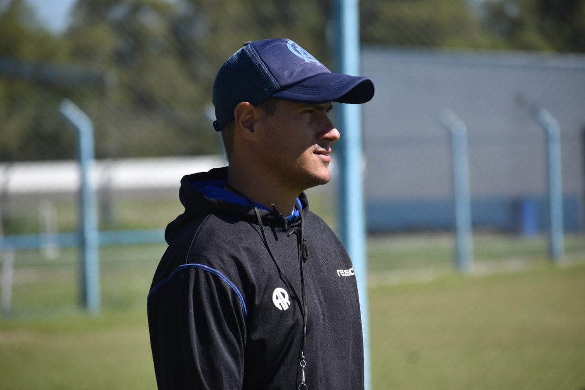 Ezequiel Medrán, técnico de Atlético Rafaela. Foto: Prensa Atlético Rafaela. Ezequiel Medrán, técnico de Atlético Rafaela. Foto: Prensa Atlético Rafaela.