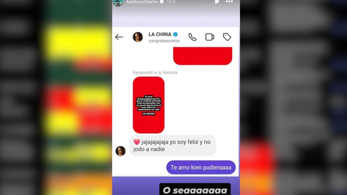 La China Suárez rompió el silencio a través de un mensaje con un periodista. La China Suárez rompió el silencio a través de un mensaje con un periodista.