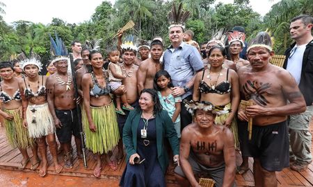 El mandatario brasilero, Jair Bolsonaro, aprovechó los dichos de Fernández para responderle irónicamente, como lo hizo más de una vez. El mandatario brasilero, Jair Bolsonaro, aprovechó los dichos de Fernández para responderle irónicamente, como lo hizo más de una vez.