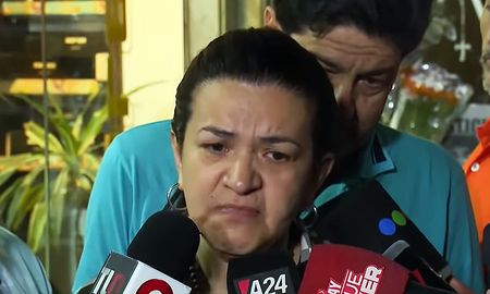 El difícil momento de la familia de Fernando Báez Sosa. El difícil momento de la familia de Fernando Báez Sosa.
