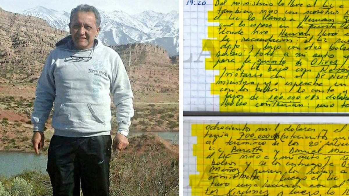 Uno de los empresarios involucrados en la Causa de los Cuadernos denunció que parte de las menciones que se hacían sobre él por parte del chofer Oscar Centeno (foto) habían sido adulteradas. Uno de los empresarios involucrados en la Causa de los Cuadernos denunció que parte de las menciones que se hacían sobre él por parte del chofer Oscar Centeno (foto) habían sido adulteradas.