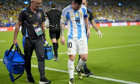 Revelan cuándo volverá a jugar Lionel Messi después de la lesión que sufrió en la Copa América