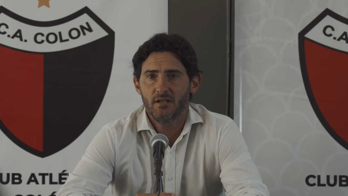 Diego Colotto y sus primeras palabras como director deportivo de Colón. Diego Colotto y sus primeras palabras como director deportivo de Colón.