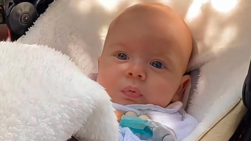 El bebé de la China Suárez y Benjamín Vicuña tiene seis meses actualmente.