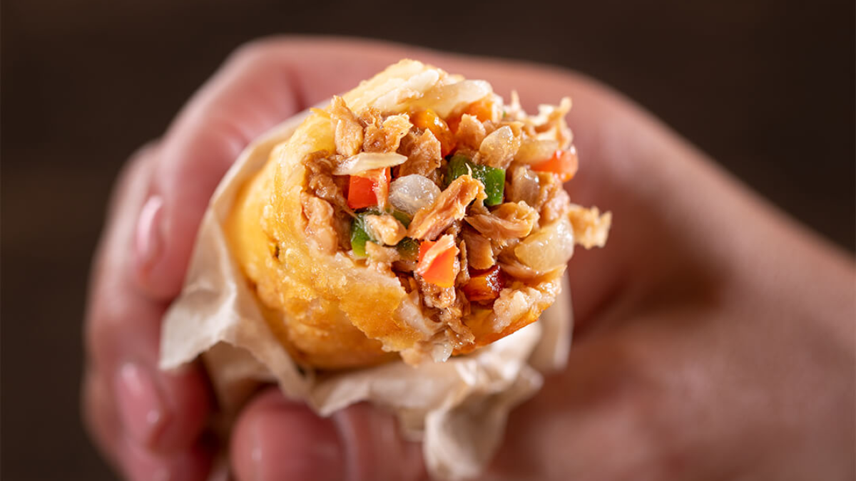 Cómo hacer relleno de atún para empanadas.