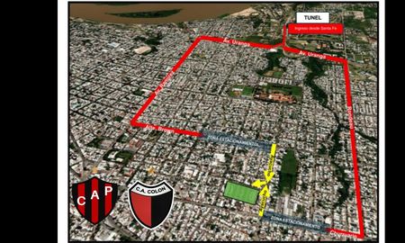 Atento Colón a los ingresos a Paraná y al estadio de Patronato. Atento Colón a los ingresos a Paraná y al estadio de Patronato.