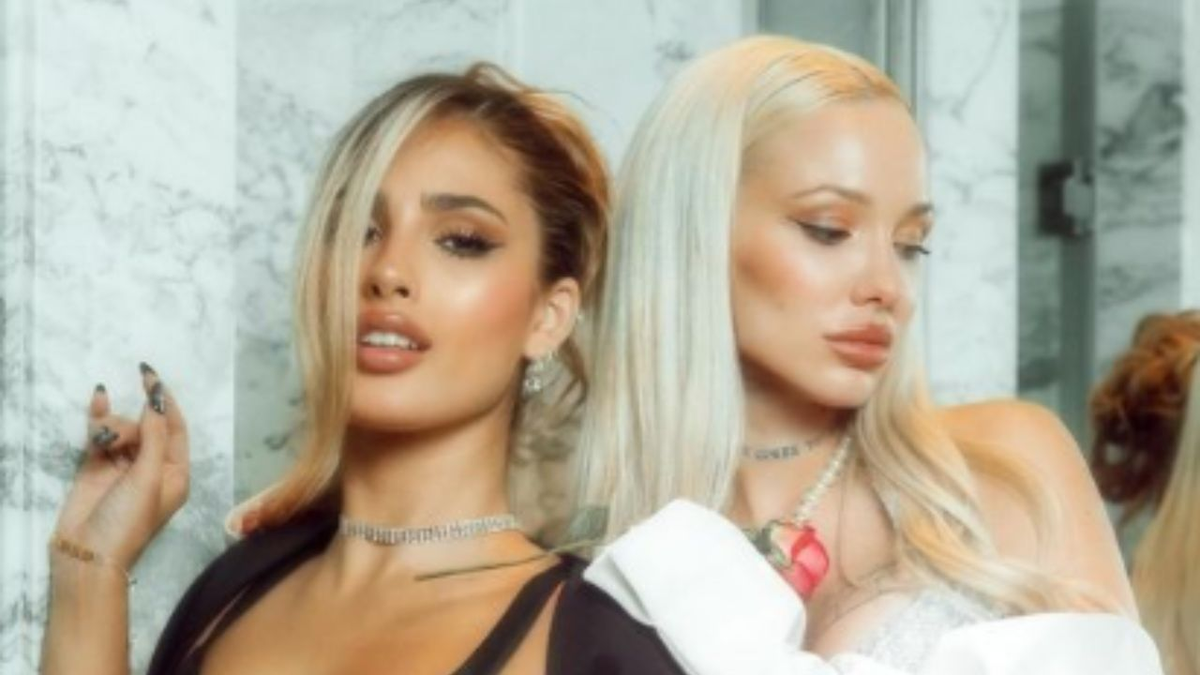 Julieta Poggio y La Joaqui derrochan sensualidad en ropa interior