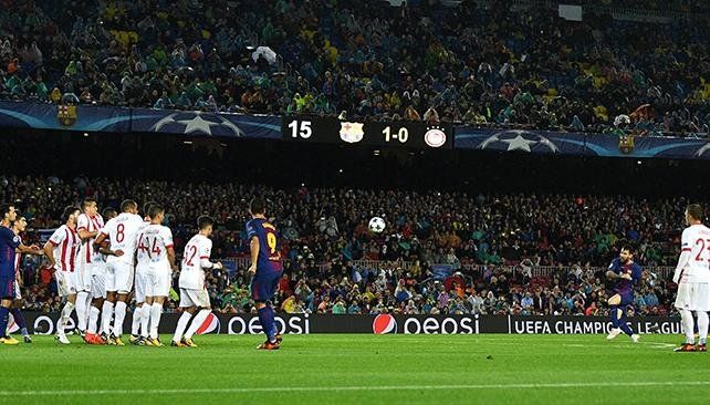 Messi rompió una mala racha de ocho meses