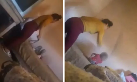 Una joven de Mendoza fue detenida luego de ser filmada maltratando a su hija. Una joven de Mendoza fue detenida luego de ser filmada maltratando a su hija.