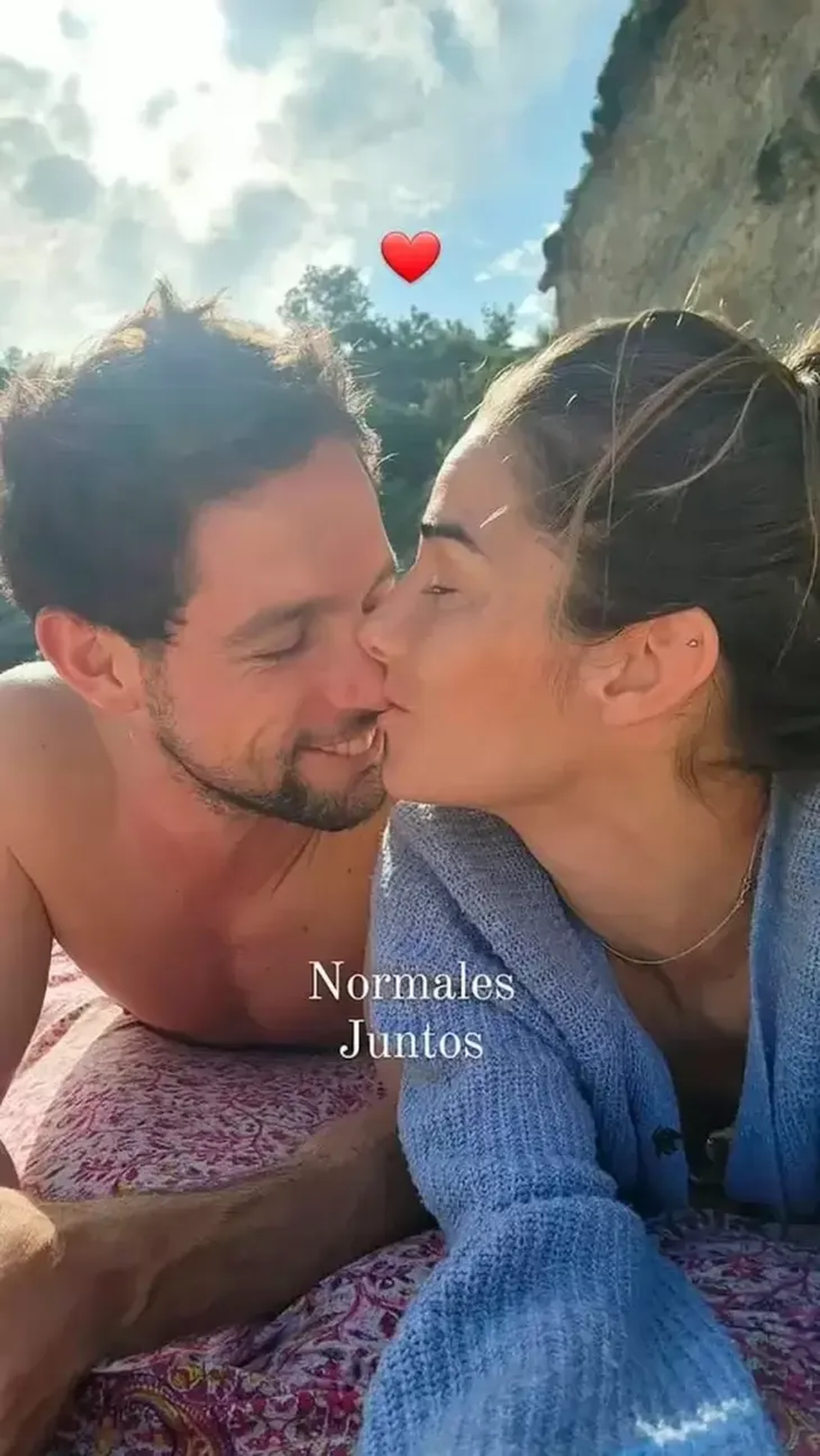 Juana Viale junto a su novio, Yago Lange. Juana Viale junto a su novio, Yago Lange.