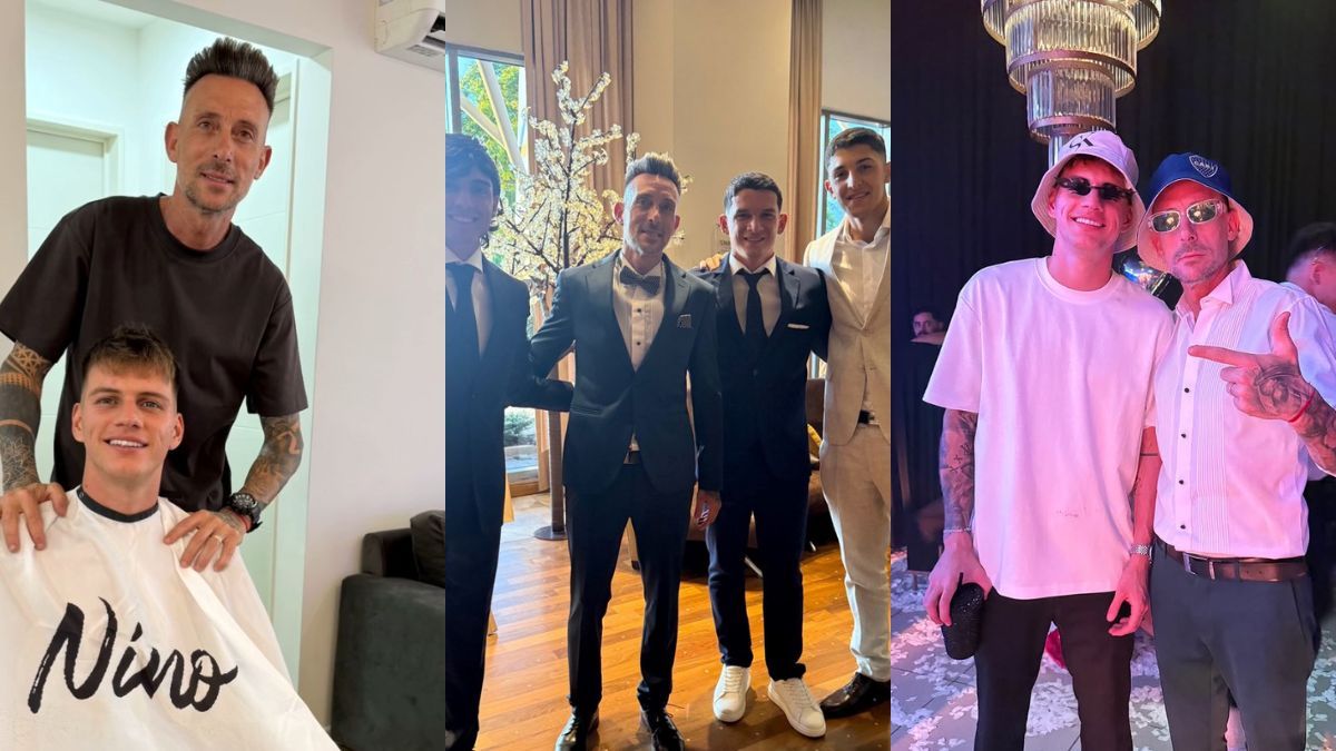 Las fotos de Nino, el peluquero que le cortó a Kevin Zenón en la previa de su casamiento. Las fotos de Nino, el peluquero que le cortó a Kevin Zenón en la previa de su casamiento.