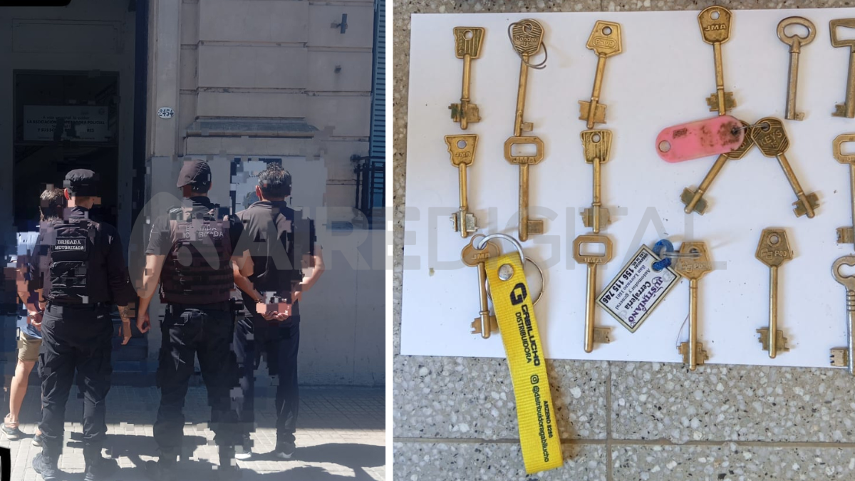 .Los detuvieron en la casa de un abuelo