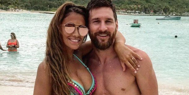 La foto top de Antonela Roccuzzo y Messi, potros en su luna de miel