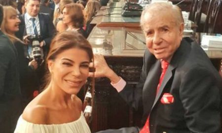 Zulemita y Carlos Menem. Zulemita y Carlos Menem.