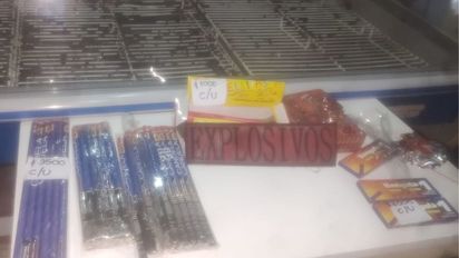 Santa Fe: secuestraron pirotecnia en un kiosco del norte de la ciudad por violar la ordenanza municipal