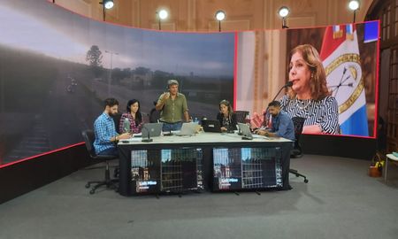 La ministra Sonia Martorano aclaró que existe la posibilidad de un nuevo brote de covid, en la entrevista con Luis Mino en AIRE. La ministra Sonia Martorano aclaró que existe la posibilidad de un nuevo brote de covid, en la entrevista con Luis Mino en AIRE.