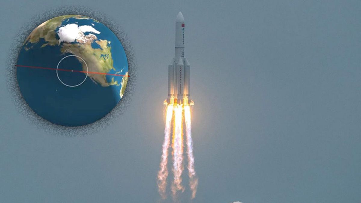 No se sabe en dónde ni cuándo caerá en la Tierra el cohete chino.