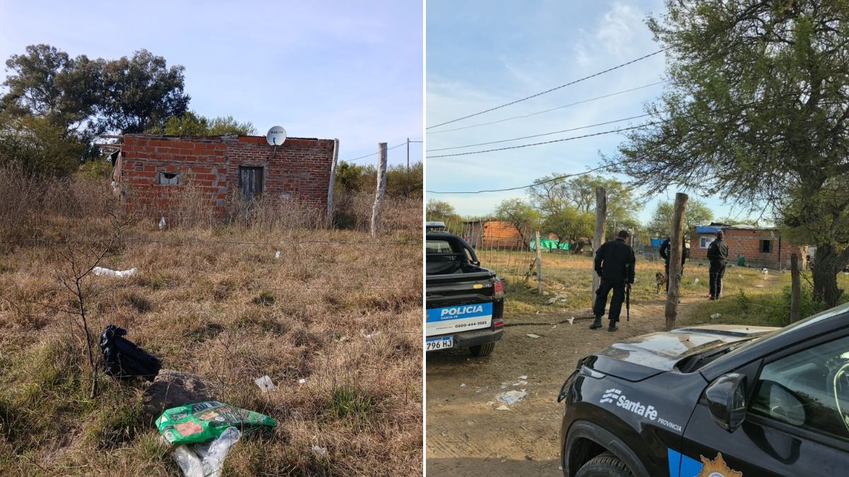 El lugar donde la policía enocontró parte de la mercadería robada a la carnicería de la Ruta 1. El lugar donde la policía enocontró parte de la mercadería robada a la carnicería de la Ruta 1.