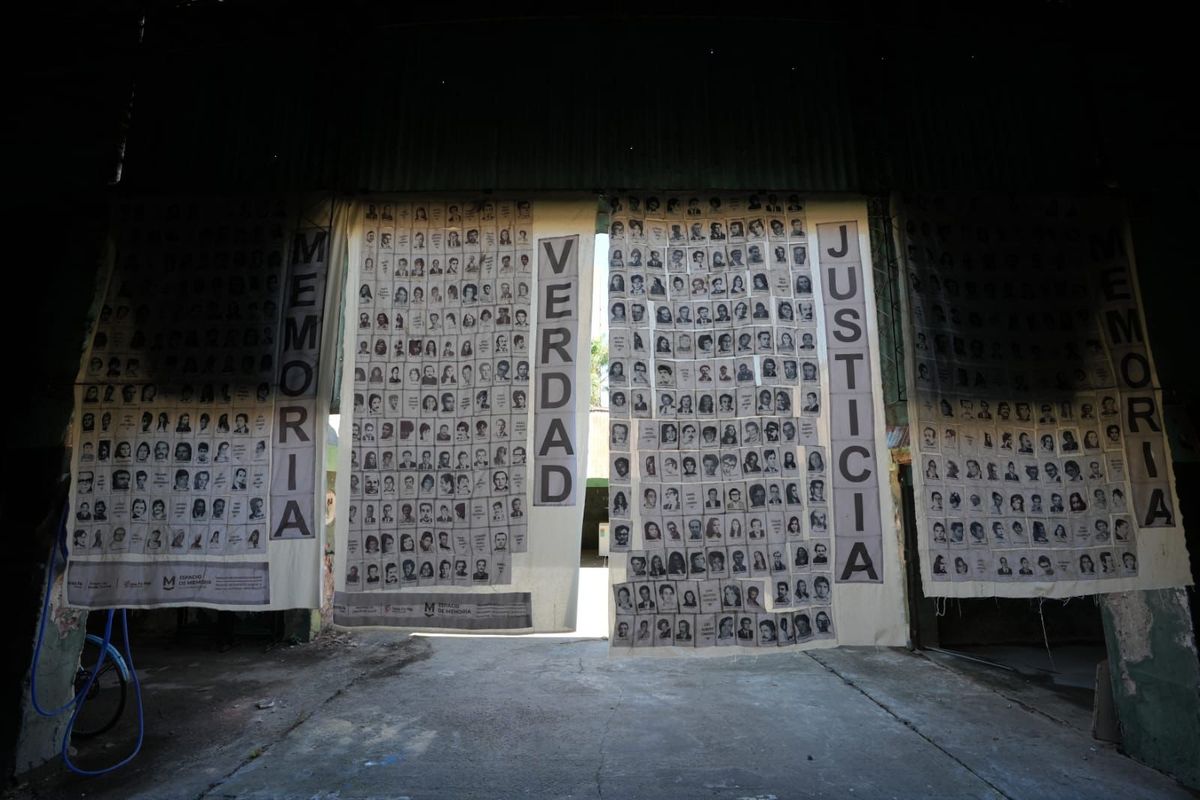 El espacio de la memoria en la ex comisaria 4ta de Santa Fe fue escenario del acto central por el Día de la Memoria